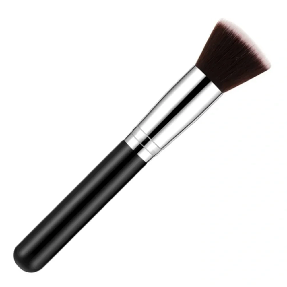 Flat Top Dense Brush for Ultimate Coverage Dry Shampoo & Makeup Application